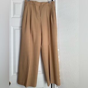 Ann Taylor wide leg pleated pant.